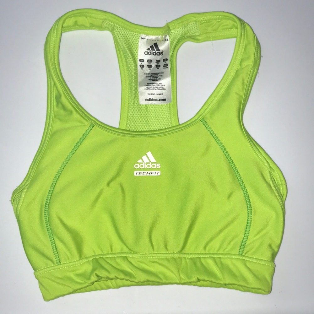 Adidas Green Sports Bra